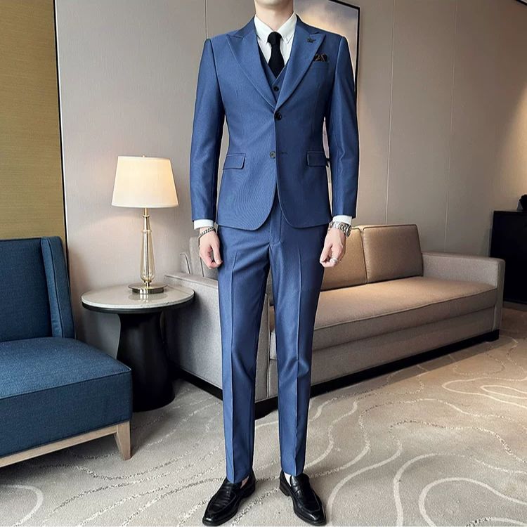 Terno Masculino Slim Liso Luxuoso Maximus