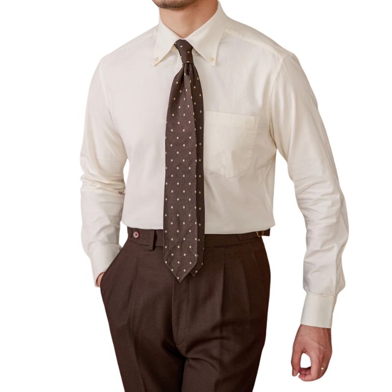 Camisa Social Masculina em Veludo Cotelê Fino Maximus