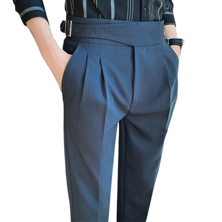 Calça Alfaiataria Masculina Slim Ajustável Maximus