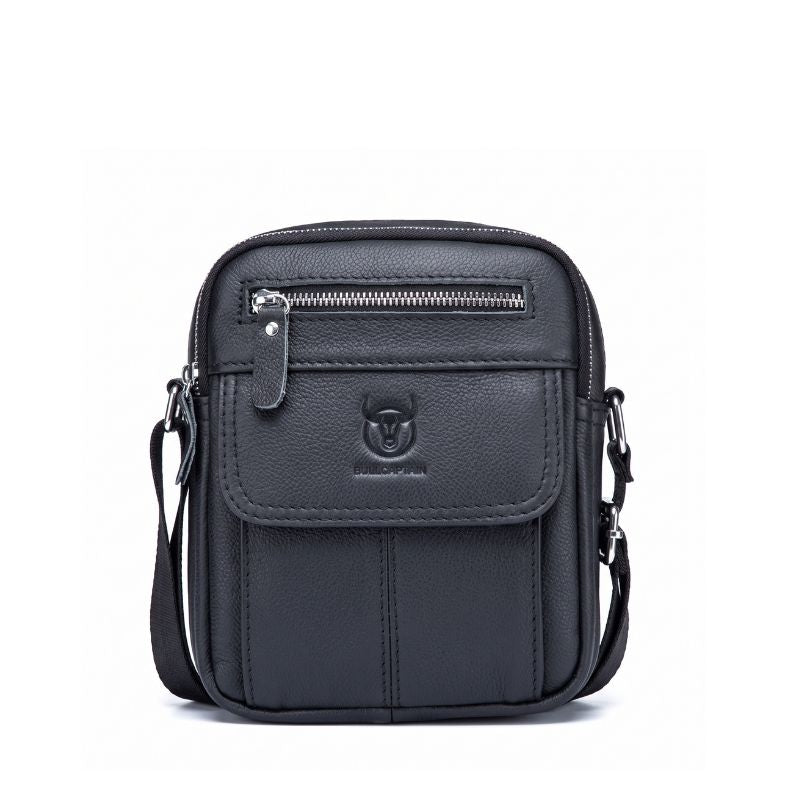Bolsa Masculina Transversal Couro Compacta Maximus