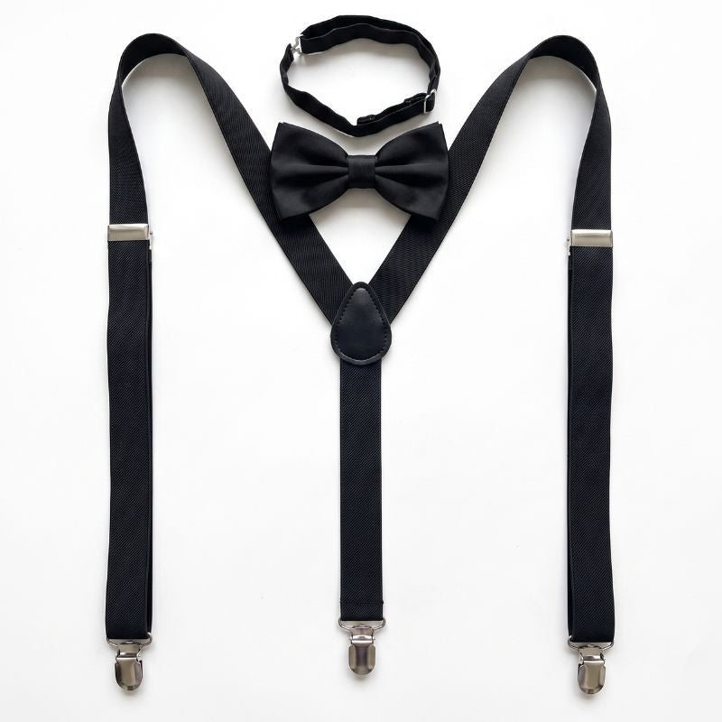 Suspensório Masculino Conjunto Gravata Borboleta Maximus
