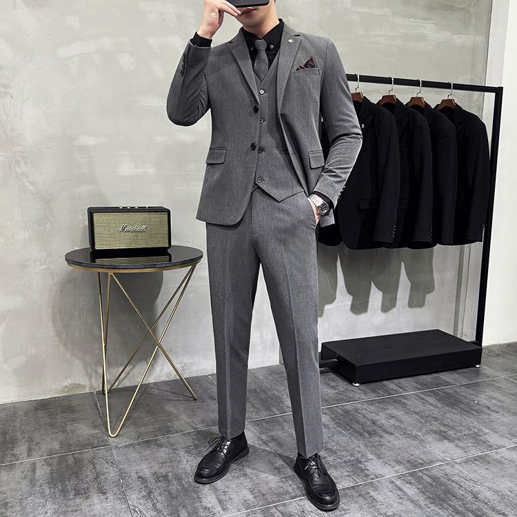 Terno Masculino Slim Texturizado Maximus