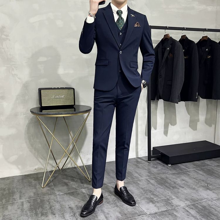 Terno Masculino Slim Texturizado Maximus