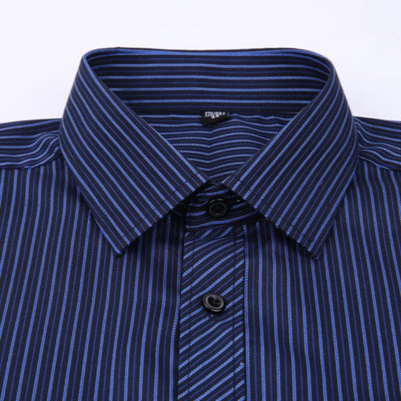 camisa social masculina listrada, camisa listrada masculina, camisa masculina listras verticais, camisa social masculina formal, camisa masculina trabalho, camisa listrada slim fit, camisa masculina manga longa, camisa social azul listrada, camisa masculina clássica, camisa social para terno, camisa social listrada