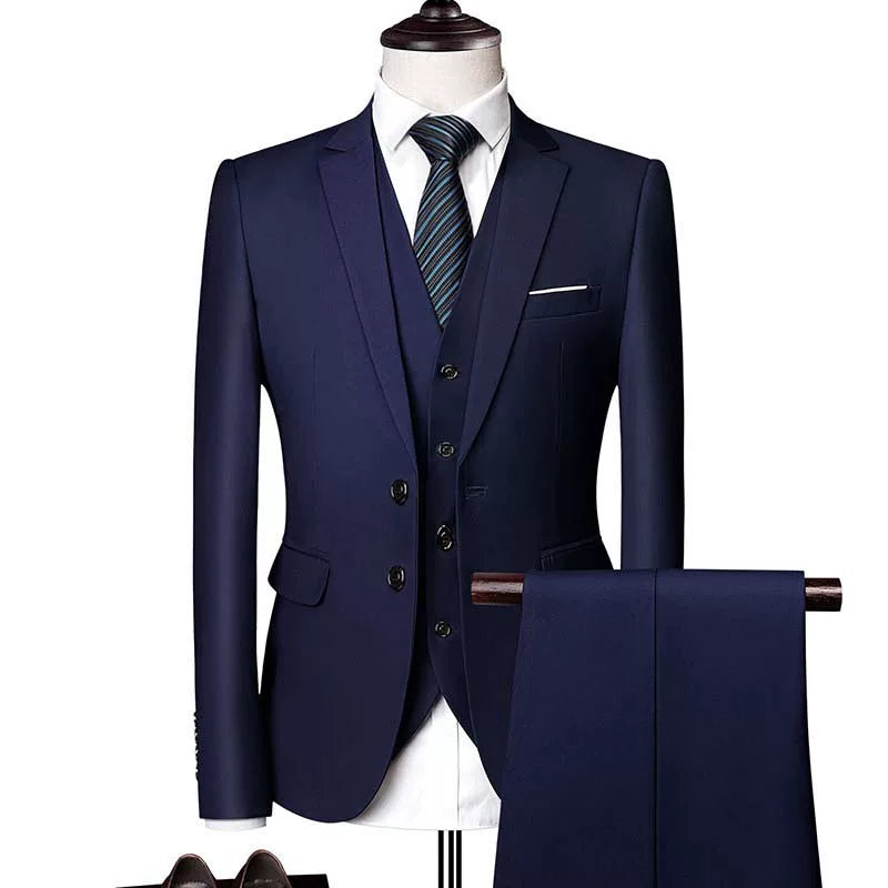 Terno Masculino Tradicional Liso Classic Maximus