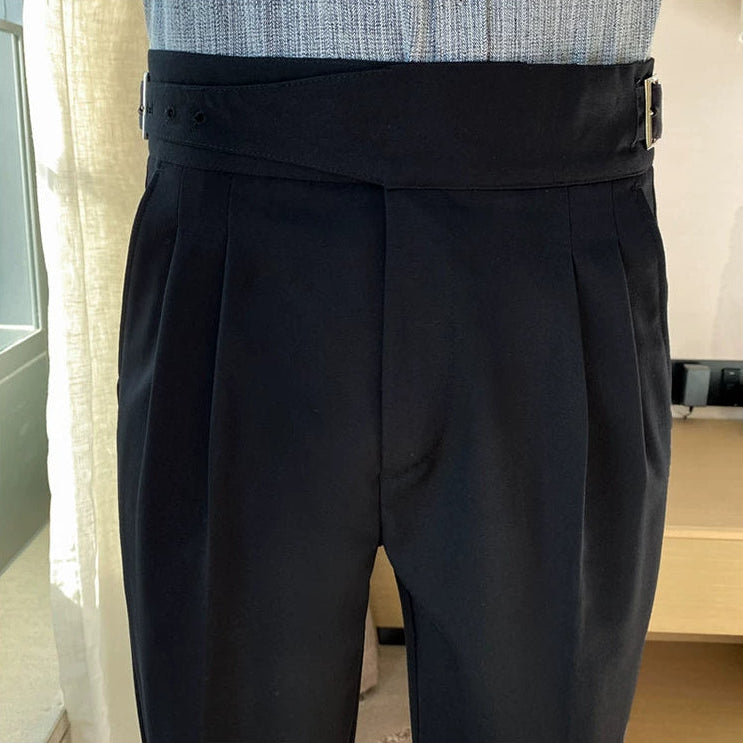 Calça Alfaiataria Masculina Slim Ajustável Maximus