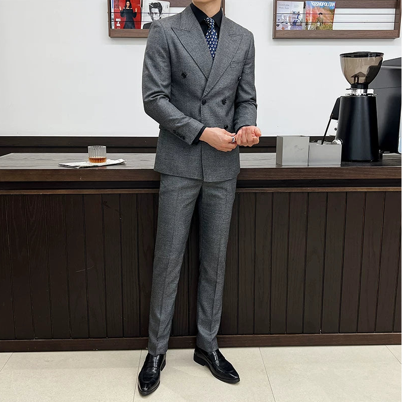 Costume Masculino Transpassado Slim Luxury Maximus