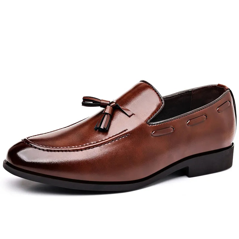 Mocassim Masculino de Couro Elegant Maximus