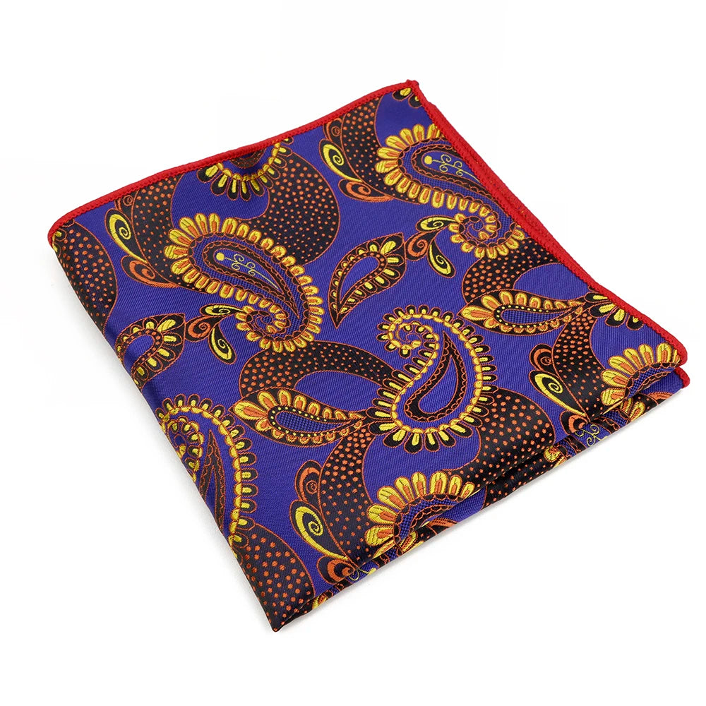 Lenço de Bolso para Terno Masculino Estampado