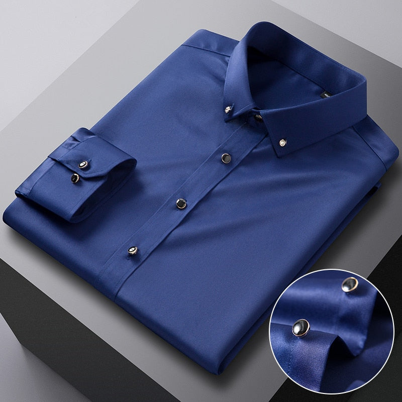 Camisa Social Masculina, Camisa Social Brilhosa