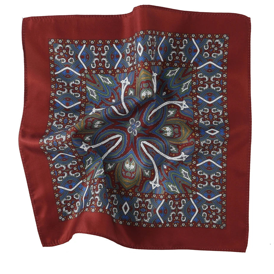 Lenço de Bolso para Terno Masculino Estampado V02 Maximus