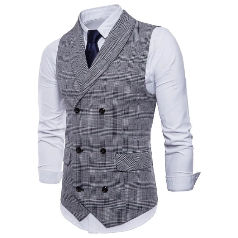 Colete Masculino Xadrez Formal, Colete Masculino Xadrez, Colete Social Masculino, Colete Social, Colete Maximus, Colete Social Transpassado, Colete Transpassado, Colete lapela