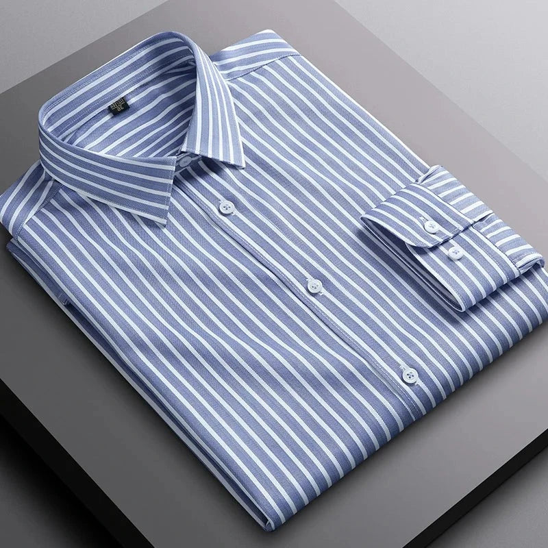 Camisa Social, Camisa Social Listrada, Camisa Social Masculina Listrada Maximus