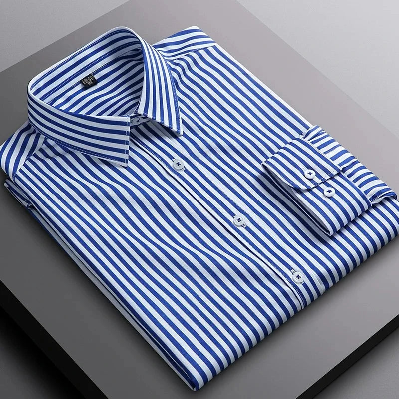 Camisa Social, Camisa Social Listrada, Camisa Social Masculina Listrada Maximus