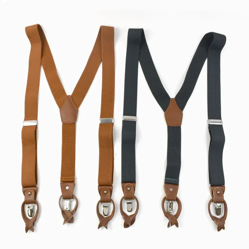suspensório vintage, suspensório masculino de couro, suspensório masculino, suspensório luxuoso, suspensório de couro, Suspensório