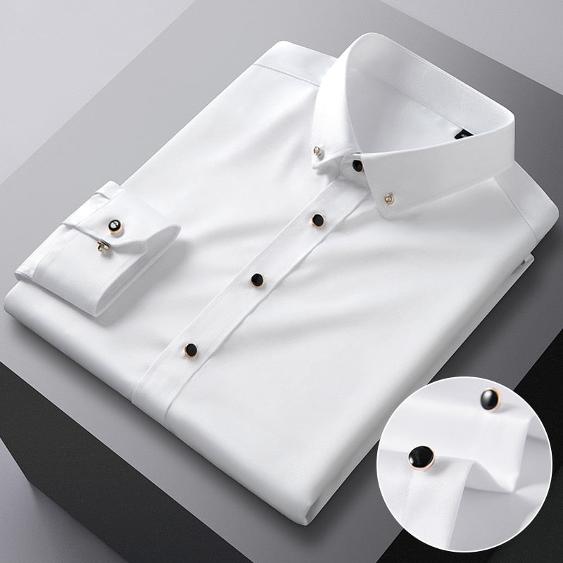 Camisa Social Masculina, Camisa Social Brilhosa