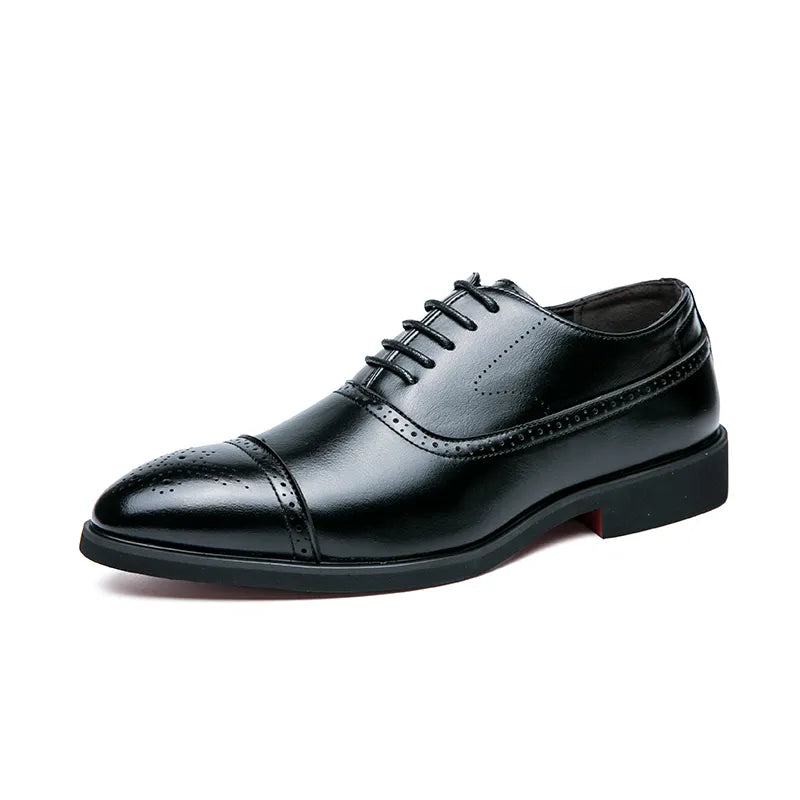 Sapato Social Masculino Oxford de Couro Maximus