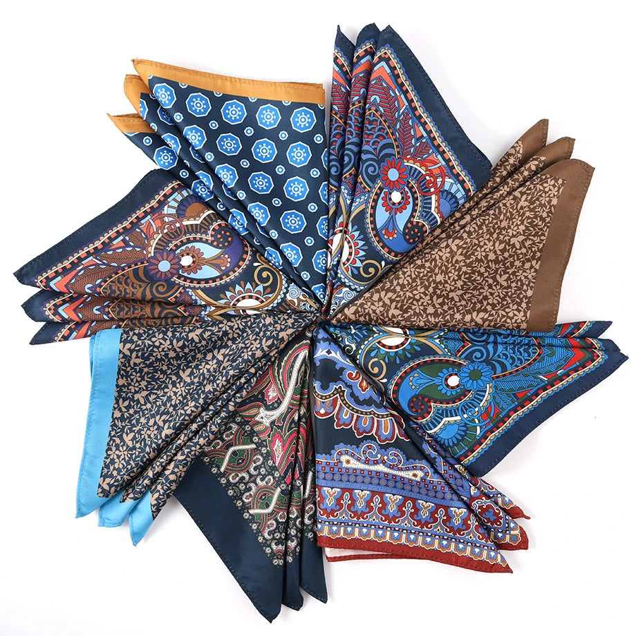 lenço de bolso estampado, lenço masculino social, lenço para terno Maximus, acessório elegante masculino, lenço de bolso casamento