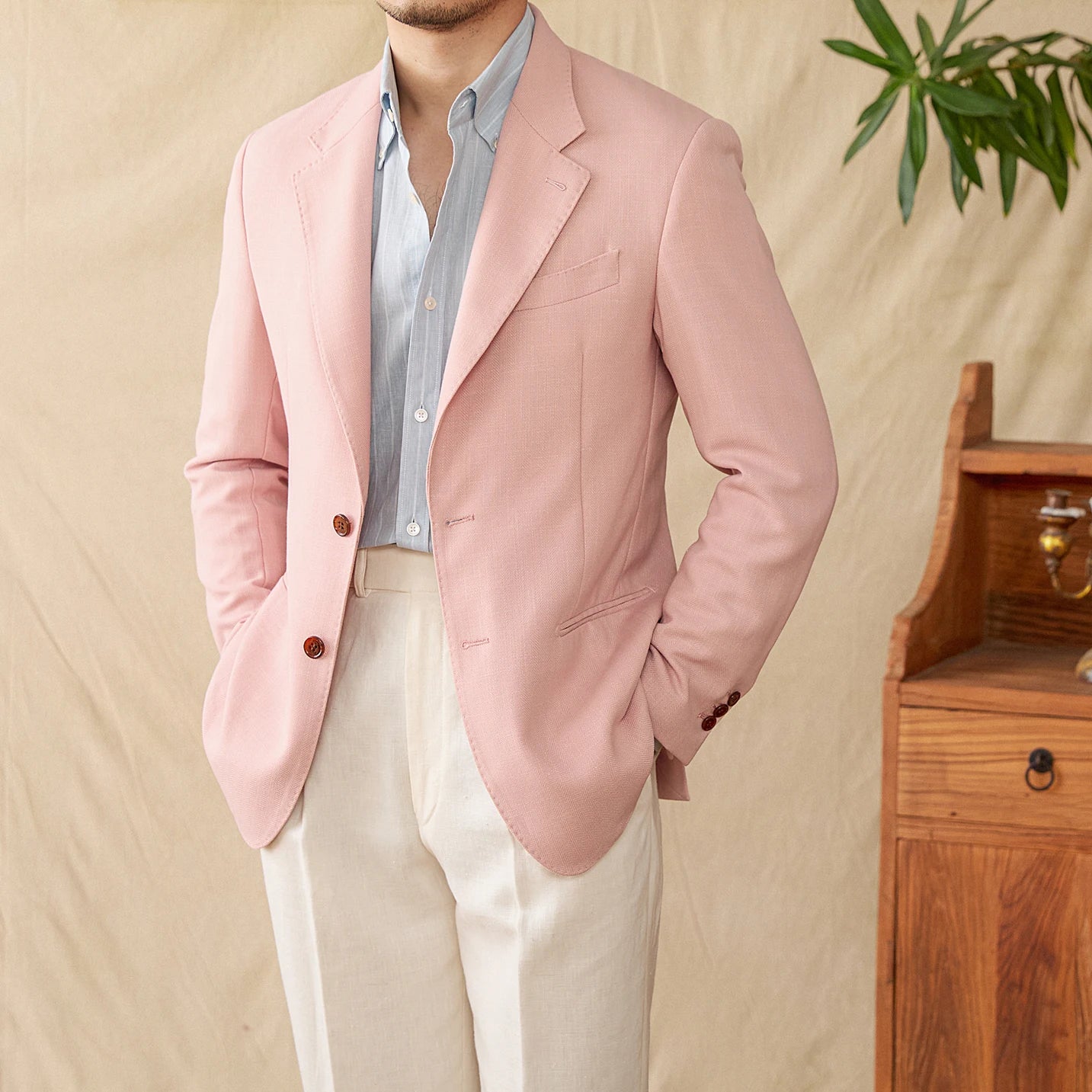 blazer masculino slim fit, blazer de linho social, blazer casual elegante, blazer masculino premium, blazer para casamento masculino