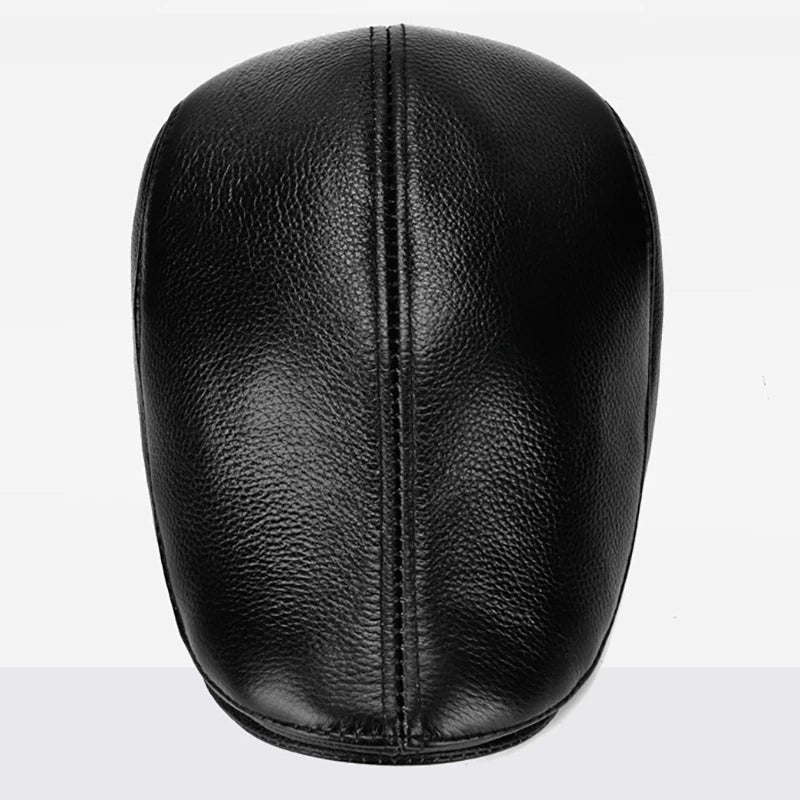 Boina Masculina de Couro Maximus