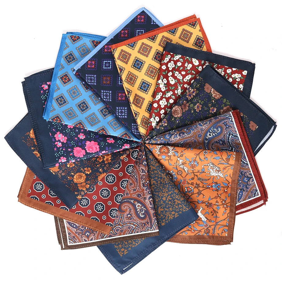 lenço de bolso estampado, lenço masculino social, lenço para terno Maximus, acessório elegante masculino, lenço de bolso casamento