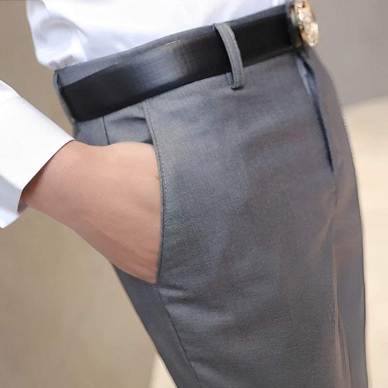 calça social masculina slim, calça social azul marinho, calça social preta slim fit, calça social cinza claro, calça masculina escritório slim, calça alfaiataria slim fit, calça social lisa masculina, calça social ajustada