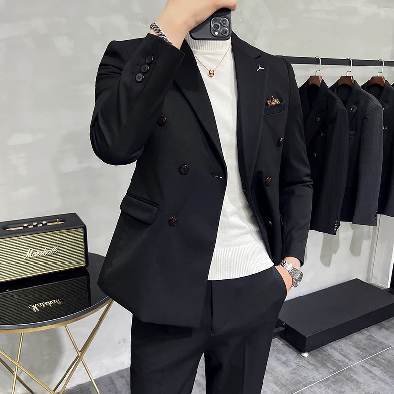 costume masculino transpassado, costume masculino liso, costume transpassado, costume masculino slim fit